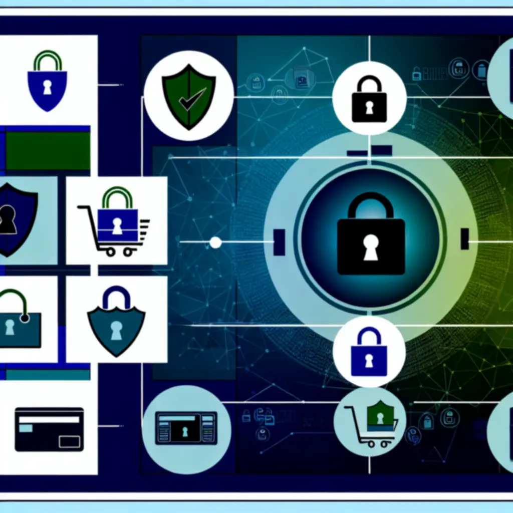 Ilustracja bezpiecznych płatności online