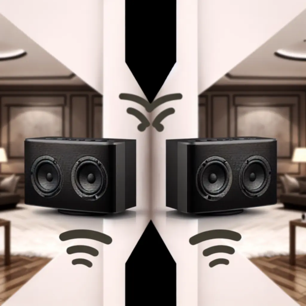 WaveLink Duo – zestaw stereo 2 głośników łączonych bezprzewodowo